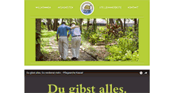 Desktop Screenshot of pflegearche.de
